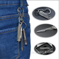 Austauschbare Klingen Titangriff Taschenmesser Schlüsselanhänger